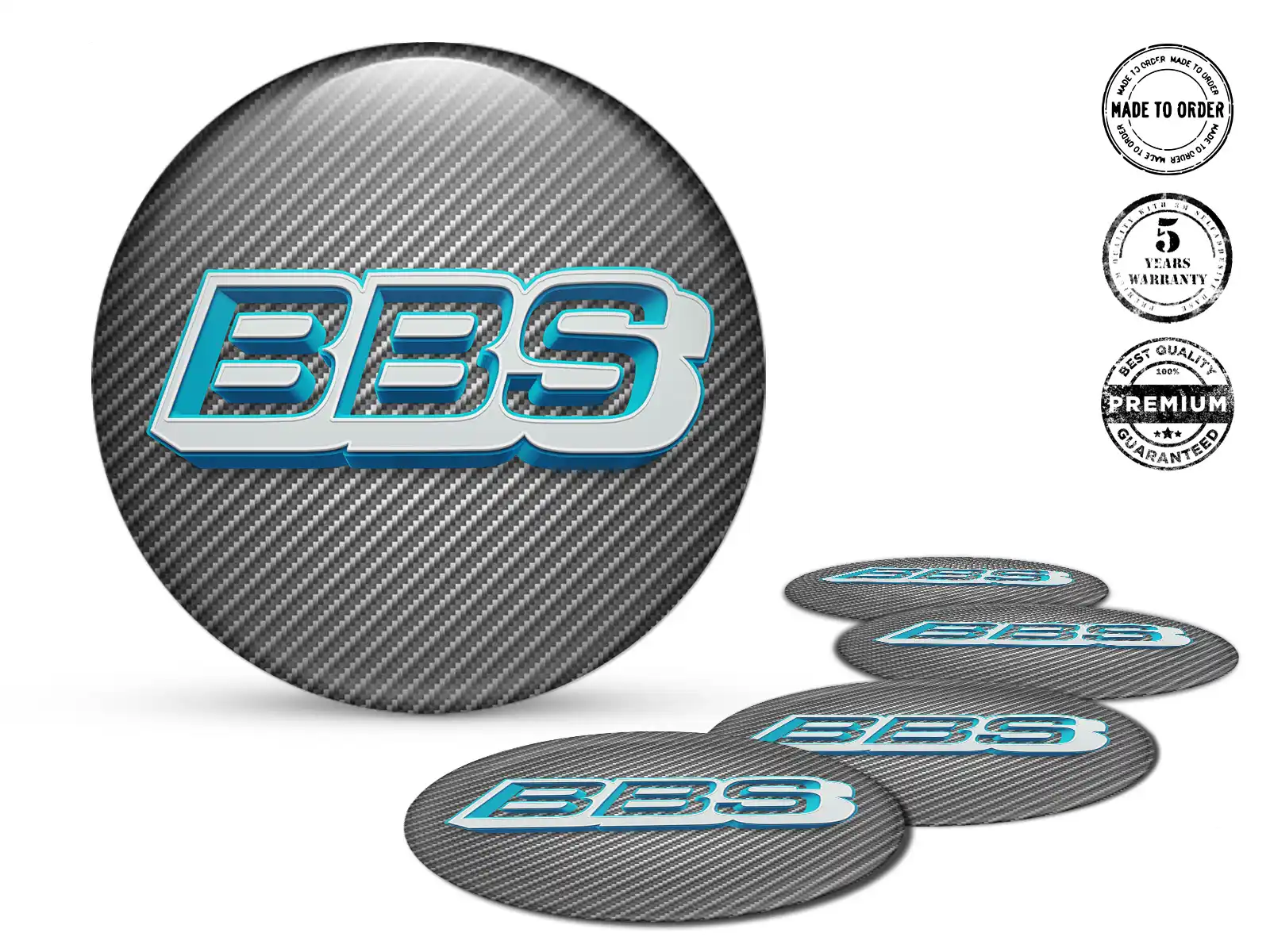 BBS Adesivi Cerchio Auto Niche Quantum Racing Pulse